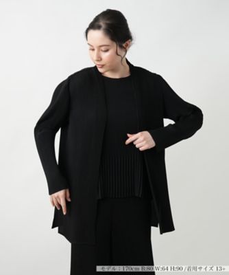 ＜Leilian plus house (Women/大きいサイズ)＞【店舗人気】プリーツ羽織ブラウス