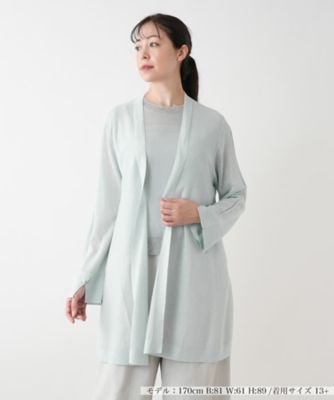 ＜Leilian plus house (Women/大きいサイズ)＞【店舗人気】トッパーカーディガン【ＢＯＵＲＧＥ】