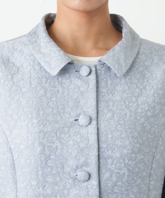 レースジャカードスーツ | Leilian plus house (Women/大きい