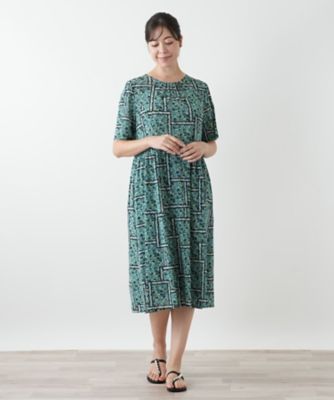 はんなりマッキー 最高級】LEILIAN レリアン　ワンピース　フラワー フラワー柄フレアワンピース | Leilian plus house (Women