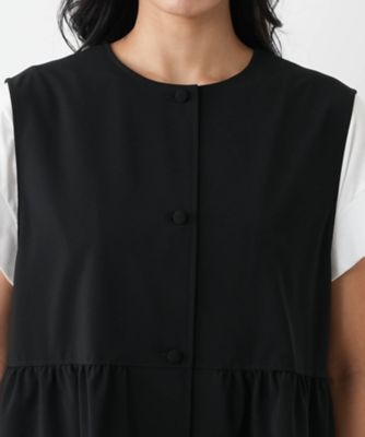 ウォッシャブル】フレアベスト | Leilian plus house (Women/大きい