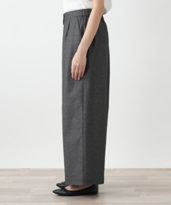 タグ付き美品　レリアンネイビー11号　　　ウォッシャブルプリーツワイドパンツ パンツ|レリアン | レリアン公式オンラインストア