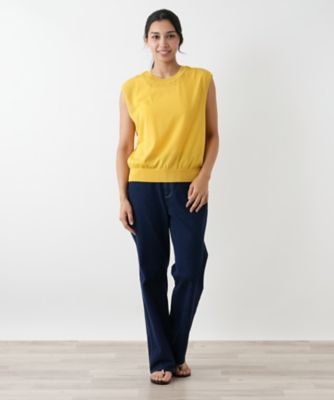 レリアン13号➕　ノースリーブ 店舗人気】ドットノースリーブトップス | Leilian plus house