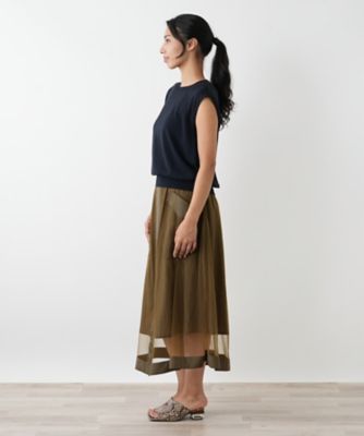 レリアン13号➕　ノースリーブ ノースリーブニット | Leilian plus house (Women/大きいサイズ