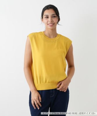 ＜Leilian plus house (Women/大きいサイズ)＞ノースリーブニット