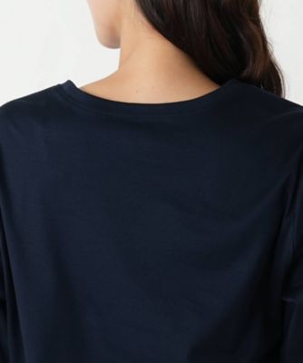 刺繍七分袖カットソー | Leilian plus house (Women/大きいサイズ