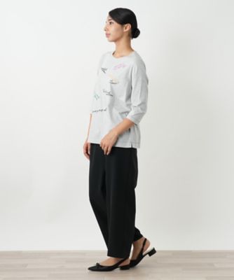 Laurencin、LE GAVALIER、海外版超希少レゾネ、新品額付 刺繍クルーネックカットソー | Leilian plus house (Women