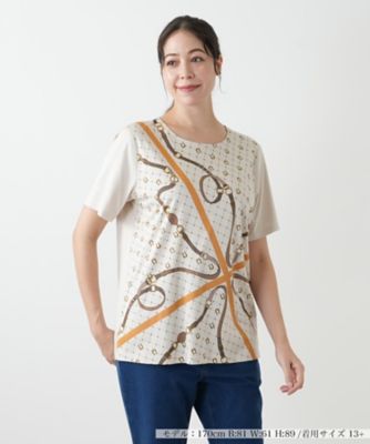 極美品♡レリアン チュニック ブラウス 花柄 13 大きいサイズ 現行 極美品レリアンチュニックブラウス花柄