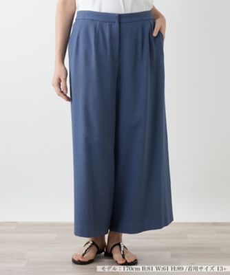 ＜Leilian plus house (Women/大きいサイズ)＞ワイドパンツ