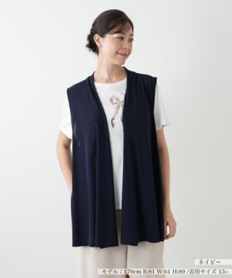 24AW 極美品 レリアン プラスハウス ベスト ジレ 黒 大きいサイズ4L レリアン ベスト 通販 | 三越伊勢丹オンラインストア・通販【公式】