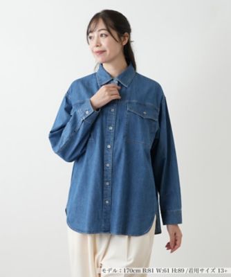 羽織ブラウス【L JEANS】 | Leilian plus house (Women