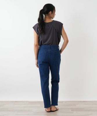R148 美品 XXL 15+ レリアンプラスハウス グレー デニム レディース R148 美品 XXL 15+ レリアンプラスハウス グレー デニム レディース