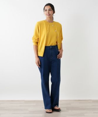 店舗人気】ストレートデニムパンツ【L JEANS】 | Leilian plus