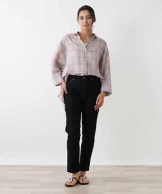 美品 LEILIAN レリアン プラスハウス ストレッチスリムパンツ 17+ 店舗人気】スリムパンツ【Leilian WHITE LABEL】|レリアン