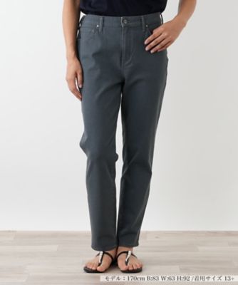 R148 美品 XXL 15+ レリアンプラスハウス グレー デニム レディース R148 美品 XXL 15+ レリアンプラスハウス グレー デニム レディース