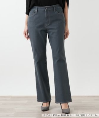 ＜Leilian plus house (Women/大きいサイズ)＞ストレッチパンツ【Ｌ　ＪＥＡＮＳ】