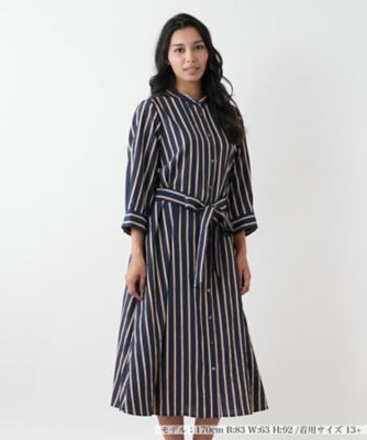 ＜Leilian plus house (Women/大きいサイズ)＞【ウォッシャブル】洗えるＡラインワンピース