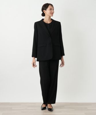 NEWYORKER パンツスーツ　サイズ9 W64 ブラックフォーマル 6008652_29eebb88468b1d8271aea2