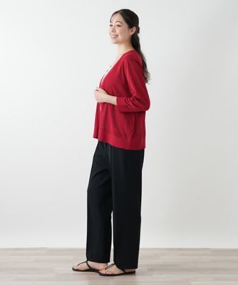 Leilian PLUS HOUSE / レリアンプラスハウス 千鳥格子カーディガン ショートカーディガン | Leilian plus house (Women/大きい