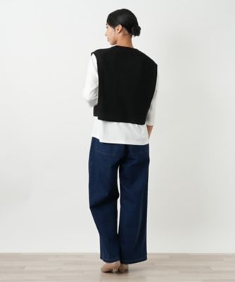 ニットベスト | Leilian plus house (Women/大きいサイズ