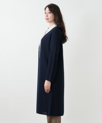 美品♡　レリアン　大きいサイズ　美シルエット♡　ロングカーディガン　水色 ロングカーディガン【Leilian WHITE LABEL