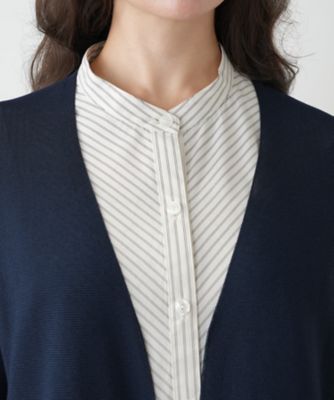 ロングカーディガン【Leilian WHITE LABEL
