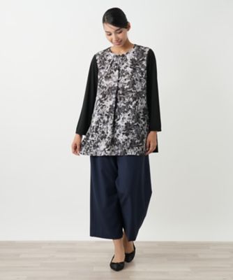 新品✦レリアンプラスハウス 17＋ クロップドパンツ【プラス企画】 | Leilian plus house (Women