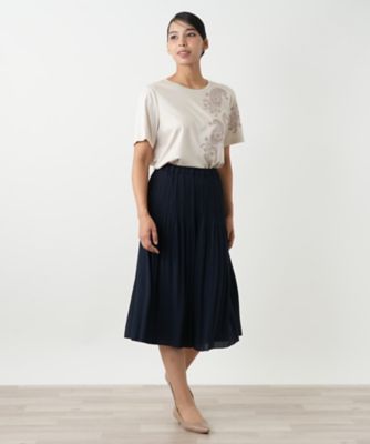 リバーシブルスカート【Leilian WHITE LABEL