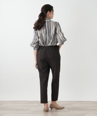 レリアン大きいサイズ13+ストレッチさらさらパンツ♭5170 ストレッチパンツ | Leilian (Women)/レリアン | 三越伊勢丹