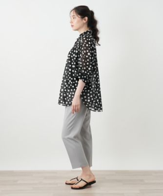 ドットブラウス【Ｌｅｉｌｉａｎ　ＷＨＩＴＥ　ＬＡＢＥＬ】