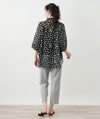 ドットブラウス【Ｌｅｉｌｉａｎ　ＷＨＩＴＥ　ＬＡＢＥＬ】