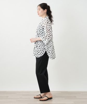 ドットブラウス【Ｌｅｉｌｉａｎ　ＷＨＩＴＥ　ＬＡＢＥＬ】