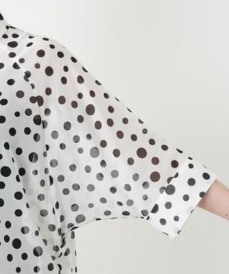 ドットブラウス【Ｌｅｉｌｉａｎ　ＷＨＩＴＥ　ＬＡＢＥＬ】