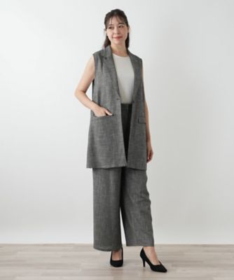 ラペルドベスト【Leilian WHITE LABEL