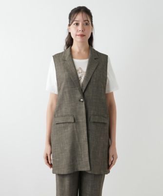 ラペルドベスト【Leilian WHITE LABEL