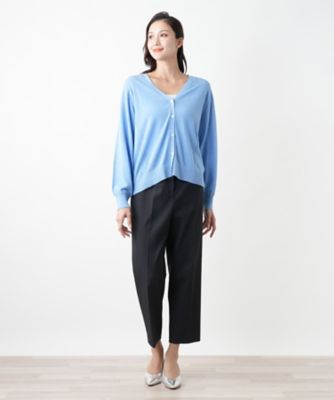 Ｖネックカーディガン【Ｌｅｉｌｉａｎ　ＷＨＩＴＥ　ＬＡＢＥＬ】