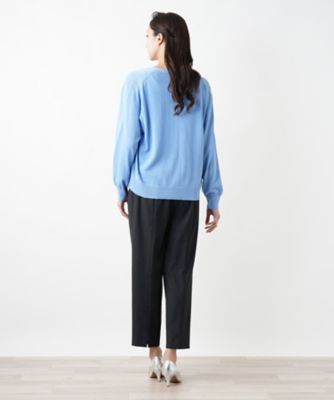 Ｖネックカーディガン【Ｌｅｉｌｉａｎ　ＷＨＩＴＥ　ＬＡＢＥＬ】