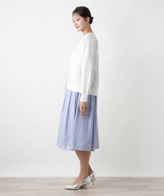 Ｖネックカーディガン【Ｌｅｉｌｉａｎ　ＷＨＩＴＥ　ＬＡＢＥＬ】