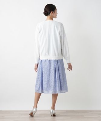Ｖネックカーディガン【Ｌｅｉｌｉａｎ　ＷＨＩＴＥ　ＬＡＢＥＬ】