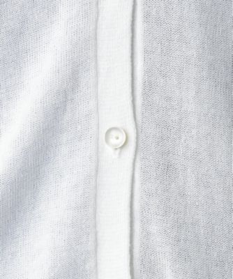 Ｖネックカーディガン【Ｌｅｉｌｉａｎ　ＷＨＩＴＥ　ＬＡＢＥＬ】