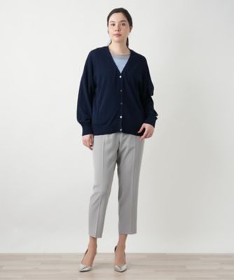 Ｖネックカーディガン【Ｌｅｉｌｉａｎ　ＷＨＩＴＥ　ＬＡＢＥＬ】