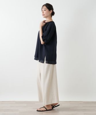 w2 新品未使用品 Leilian レリアン 大きいサイズ ブラウス 13号 Leilian plus house (Women/大きいサイズ)の大きいサイズ 13号