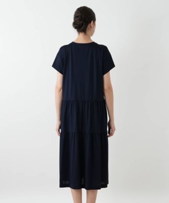 店舗人気】【ウォッシャブル】ティアードワンピース【プラス企画