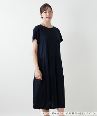 Leilian plus house (Women/大きいサイズ)/レリアン　プラスハウス ティアードワンピース【プラス企画】