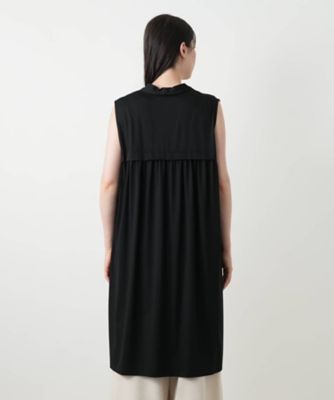 2024年✨美品✨大きいサイズ　レリアン　13+　スタンドカラーベスト　ブラック ロングベスト【プラス企画】 | Leilian plus house (Women
