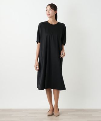 Leilian レリアン　ワンピース　日本製　切り替え　秋冬　13 大きいサイズ 切替フレアワンピース【プラス企画】 | Leilian plus house