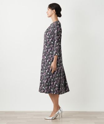 花柄ワンピース【プラス企画】 | Leilian plus house (Women