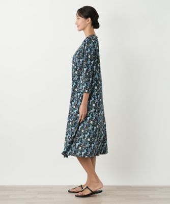 花柄ワンピース【プラス企画】 | Leilian plus house (Women