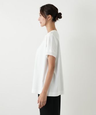 Leilian PLUS HOUSE / レリアンプラスハウス 【店舗人気】ボーダークルーネックカットソー 店舗人気】スクエアネックカットソー【BOURGE】 | Leilian