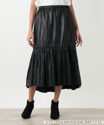 ＜Leilian plus house (Women/大きいサイズ)＞プリーツ切替スカート【プラス企画】